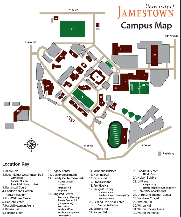 UJ Campus Map