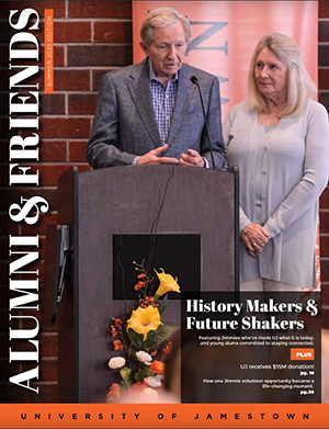 Alumni Magazine Summer of 2023 Cover - Jim and Candy Unruh