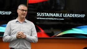 Chris Hoke speaks about sustainable leadership