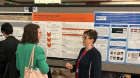 Amanda Robinson presenting at the IAS Conference