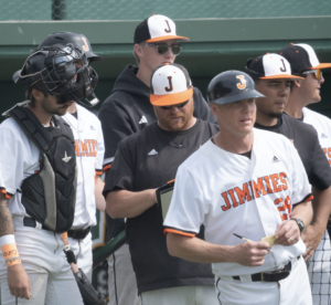 Hager coaching baseball