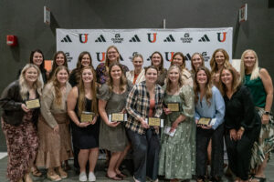Team poses for photo